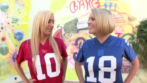 Butt-Fucking Fun for These Football Cuties