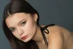 girl in black