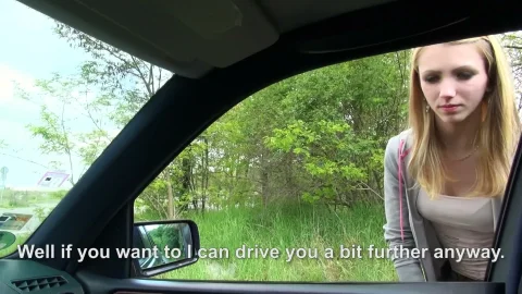Mofos: Stranded Starlet Swaps Suck for Shelter