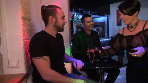 french connection: Pleasuring Herself with Big Dicks