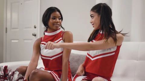 All Girl Massage: Cheerleaders Dirty Massage