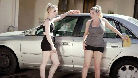 Mommy's Girl: Charity Car Wash Turns Wild