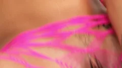 Wicked Cinemacore: Fishnet-clad Mischa loves her blowjob