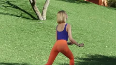 Brazzers: Sneaky Park Yoga Session