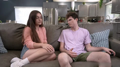 MyPervyFamily: Desperate for a Facial Load Release