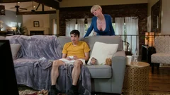 Mommy’s Boy: Stepmom's Short Skirt Show