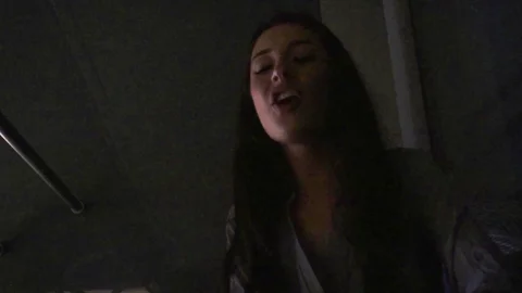 DTFSluts.com: Slut Cameron Canela bends over outdoors